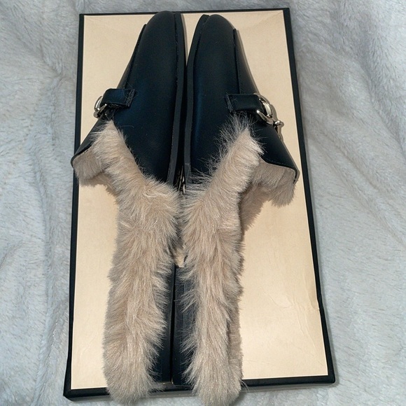 NWT BCBGeneration Zorie-2 Faux Fur Lined Mule Loafer - Picture 10 of 13